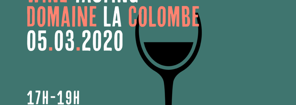 wine tasting colombe ourplace